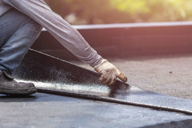 Professional Crawl Space Encapsulation technician working in Paramus, NJ